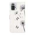 For Xiaomi Redmi Note 10 Pro / Pro Max Oil Embossed 3D Drawing Leather Phone Case(Couple Dandelion)