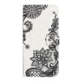 For Xiaomi Redmi Note 11 Pro Oil Embossed 3D Drawing Leather Phone Case(Lace Flower)