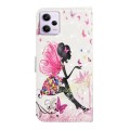 For Xiaomi Redmi Note 12 Pro Global Oil Embossed 3D Drawing Leather Phone Case(Flower Fairy)