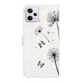For Xiaomi Redmi Note 12 Pro Global Oil Embossed 3D Drawing Leather Phone Case(Couple Dandelion)