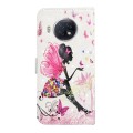 For Xiaomi Mi 10T Lite Oil Embossed 3D Drawing Leather Phone Case(Flower Fairy)