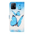 For Xiaomi 11T / 11T Pro Oil Embossed 3D Drawing Leather Phone Case(3 Butterflies)