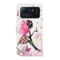 For Xiaomi Mi 11 Ultra Oil Embossed 3D Drawing Leather Phone Case(Flower Fairy)