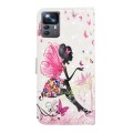For Xiaomi 12T / 12T Pro Oil Embossed 3D Drawing Leather Phone Case(Flower Fairy)