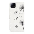 For Xiaomi 13 Oil Embossed 3D Drawing Leather Phone Case(Couple Dandelion)