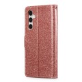 For Samsung Galaxy A54 5G Glitter Powder Love Leather Phone Case(Pink)