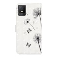 For TCL 403 Oil Embossed 3D Drawing Leather Phone Case(Couple Dandelion)