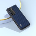 For Honor Magic Vs2 ABEEL Carbon Fiber Texture Protective Phone Case(Dark Blue)