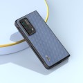 For Honor Magic Vs2 ABEEL Carbon Fiber Texture Protective Phone Case(Light Blue)