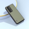 For Honor Magic Vs2 ABEEL Carbon Fiber Texture Protective Phone Case(Green)