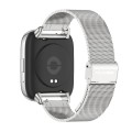 For Redmi Watch 3 Lite / Watch 3 Active Mijobs Milan Buckle Metal Watch Band(Silver)