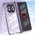For Huawei Mate X5 GKK Integrated Magnetic Folding Phantom Privacy Phone Case(Purple)