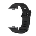 For Xiaomi Mi Band 8 Pro Mijobs Flat Hole Breathable Silicone Watch Band(Black)