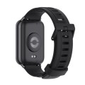 For Xiaomi Mi Band 8 Pro Mijobs Flat Hole Breathable Silicone Watch Band(Black)