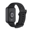For Xiaomi Mi Band 8 Pro Mijobs Honeycomb Texture Silicone Watch Band(Black)