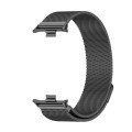 For Xiaomi Mi Band 8 Pro Mijobs Milan Magnetic Stainless Steel Watch Band(Black)