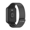 For Xiaomi Mi Band 8 Pro Mijobs Milan Magnetic Stainless Steel Watch Band(Black)