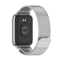 For Xiaomi Mi Band 8 Pro Mijobs Milan Magnetic Stainless Steel Watch Band(Silver)