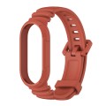 For Xiaomi Mi Band 8 MIJOBS GS Unibody Solid Color Sports Watch Band(Orange)
