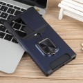 For Samsung Galaxy S24 Ultra 5G Camera Shield Card Slot PC+TPU Phone Case(Blue)