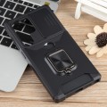 For Samsung Galaxy S24 Ultra 5G Camera Shield Card Slot PC+TPU Phone Case(Black)