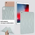 For iPad 10.5 Air 3 2019 Jelly Color Water Ripple TPU Tablet Case(Grey)