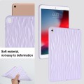 For iPad 10.5 Air 3 2019 Jelly Color Water Ripple TPU Tablet Case(Purple)