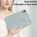 For iPad mini 6 Jelly Color Water Ripple TPU Tablet Case(Grey)