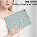 For iPad 10.2 2021 / 2020 / 2019 Jelly Color Water Ripple TPU Tablet Case(Grey)