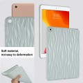 For iPad 10.2 2021 / 2020 / 2019 Jelly Color Water Ripple TPU Tablet Case(Grey)