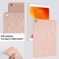 For iPad 10.2 2021 / 2020 / 2019 Jelly Color Water Ripple TPU Tablet Case(Pink)