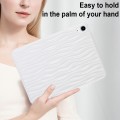 For iPad 10th Gen 10.9 2022 Jelly Color Water Ripple TPU Tablet Case(White)