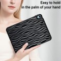 For iPad Air 10.9 2022 / 2020 Jelly Color Water Ripple TPU Tablet Case(Black)