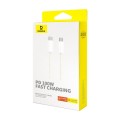 Baseus Dynamic 3 Series Fast Charging Data Cable Type-C to Type-C 100W, Length:2m(Yellow)