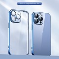 For iPhone 15 TOTUDESIGN PC-2 Series Electroplating TPU Phone Case(Blue)