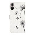 For Honor 50 Oil Embossed 3D Drawing Leather Phone Case(Couple Dandelion)