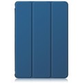For Xiaomi Pad 6 / 6 Pro Acrylic 3-Fold Solid Color Smart Leather Tablet Case(Dark Blue)