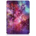 For Xiaomi Pad 6 / 6 Pro Acrylic 3-Fold Painted Smart Leather Tablet Case(Milky Way)