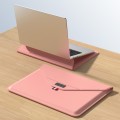 For 15.4/15.6/16.1 inch Envelope Holder Laptop Sleeve Bag(Pink)