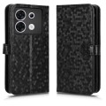 For Infinix Zero 30 5G Honeycomb Dot Texture Leather Phone Case(Black)