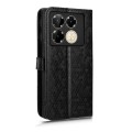 For Infinix Note 40 Pro 5G X6851 Honeycomb Dot Texture Leather Phone Case(Black)