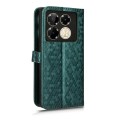 For Infinix Note 40 Pro 5G X6851 Honeycomb Dot Texture Leather Phone Case(Green)