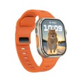 iW9 Ultra 2.04 inch Screen Smart Call Watch, BT Call / Heart Rate / Blood Pressure / Blood Oxygen(Or