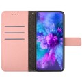 For TCL 50 SE/40 NxtPaper 4G Rhombic Grid Texture Leather Phone Case(Pink)