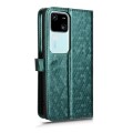 For vivo S18 5G / V30 5G Honeycomb Dot Texture Leather Phone Case(Green)