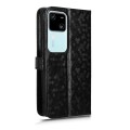For vivo S18 Pro 5G / V30 Pro 5G Honeycomb Dot Texture Leather Phone Case(Black)