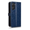 For vivo Y03 4G Honeycomb Dot Texture Leather Phone Case(Blue)