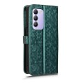 For vivo Y100 Indonesia Honeycomb Dot Texture Leather Phone Case(Green)