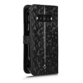 For Kyocera Torque G06 KYG03 Honeycomb Dot Texture Leather Phone Case(Black)