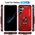 For Samsung Galaxy S24 5G Shockproof TPU + PC Phone Case(Red)